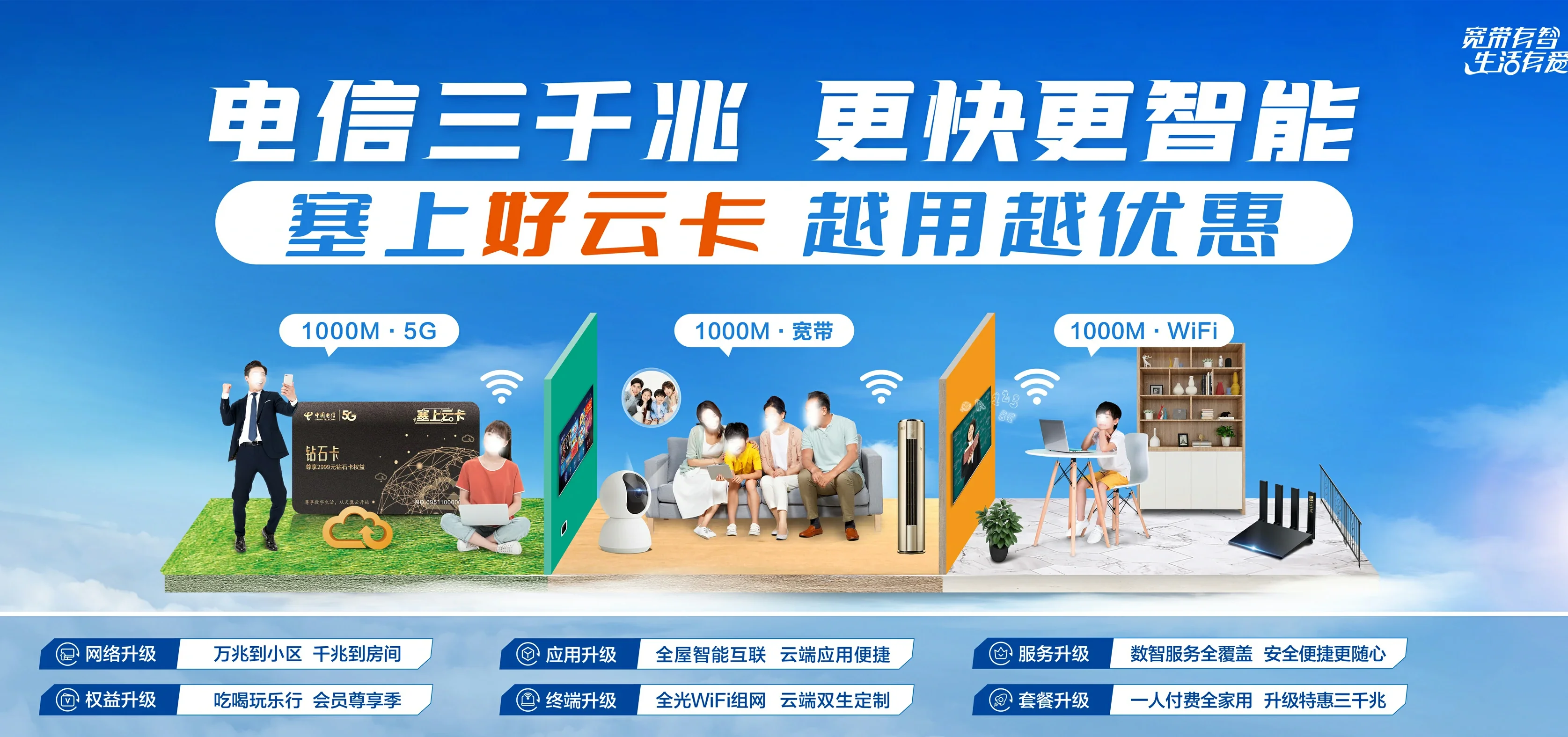 中国电信 丛台区电信宽带 宽带套餐